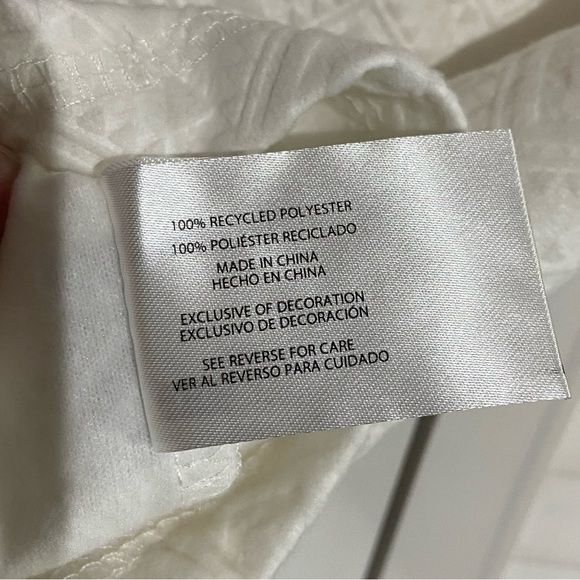 Ivory Eddie Bauer 1/4‎ Zip Polar Fleece Pullover - Picture 6 of 6